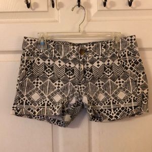Aztec Printed Shorts